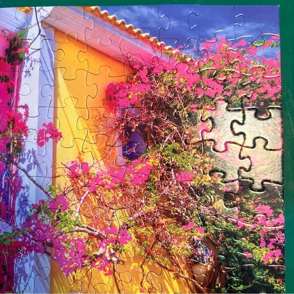 Easy complete 300 piece puzzle old wooden door - Picture 5 of 12